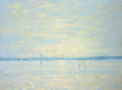 Southampton Water, Sunset, 1999 by Jennifer Wright